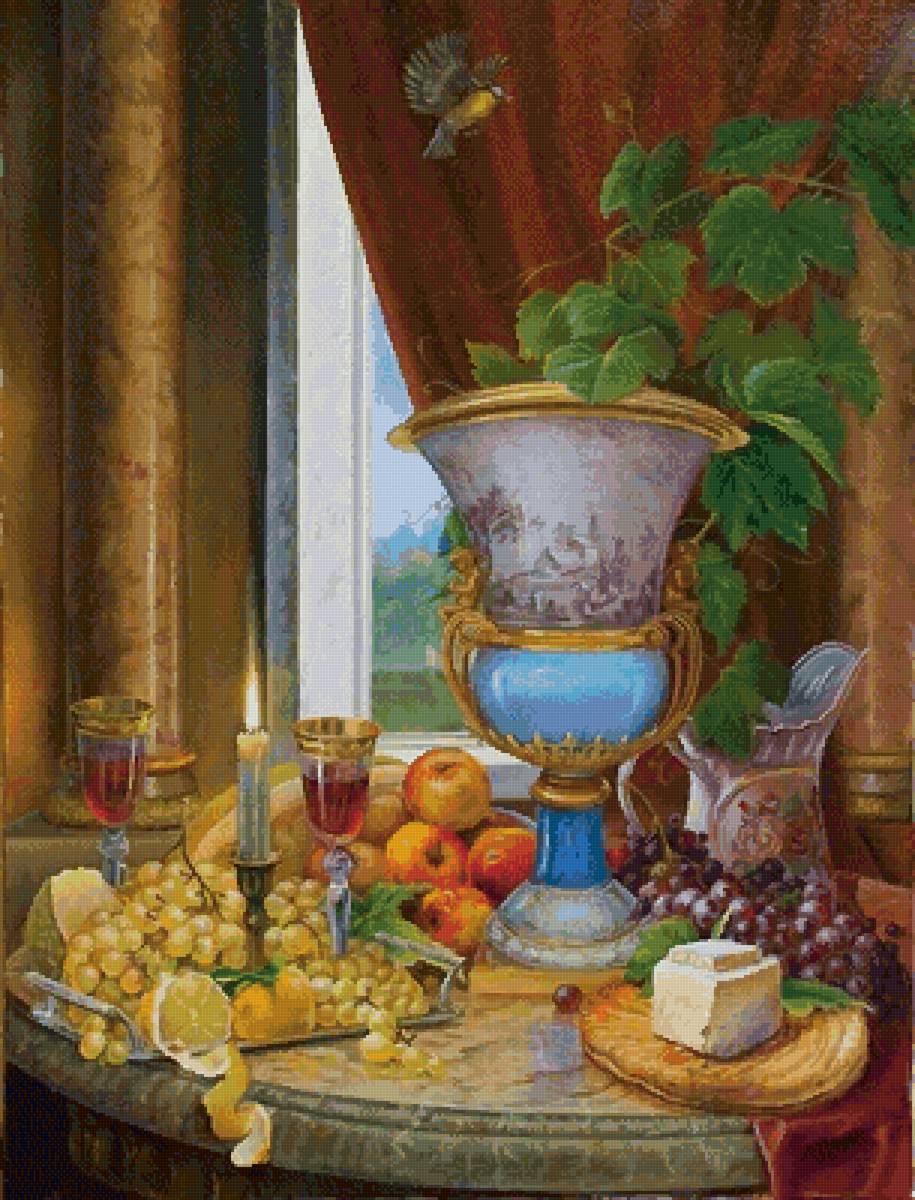 Худ. Владимир Куликов - натюрморт, владимир куликов - предпросмотр