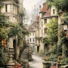 Схема вышивки «paisajes»