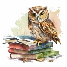 Схема вышивки «Сова»