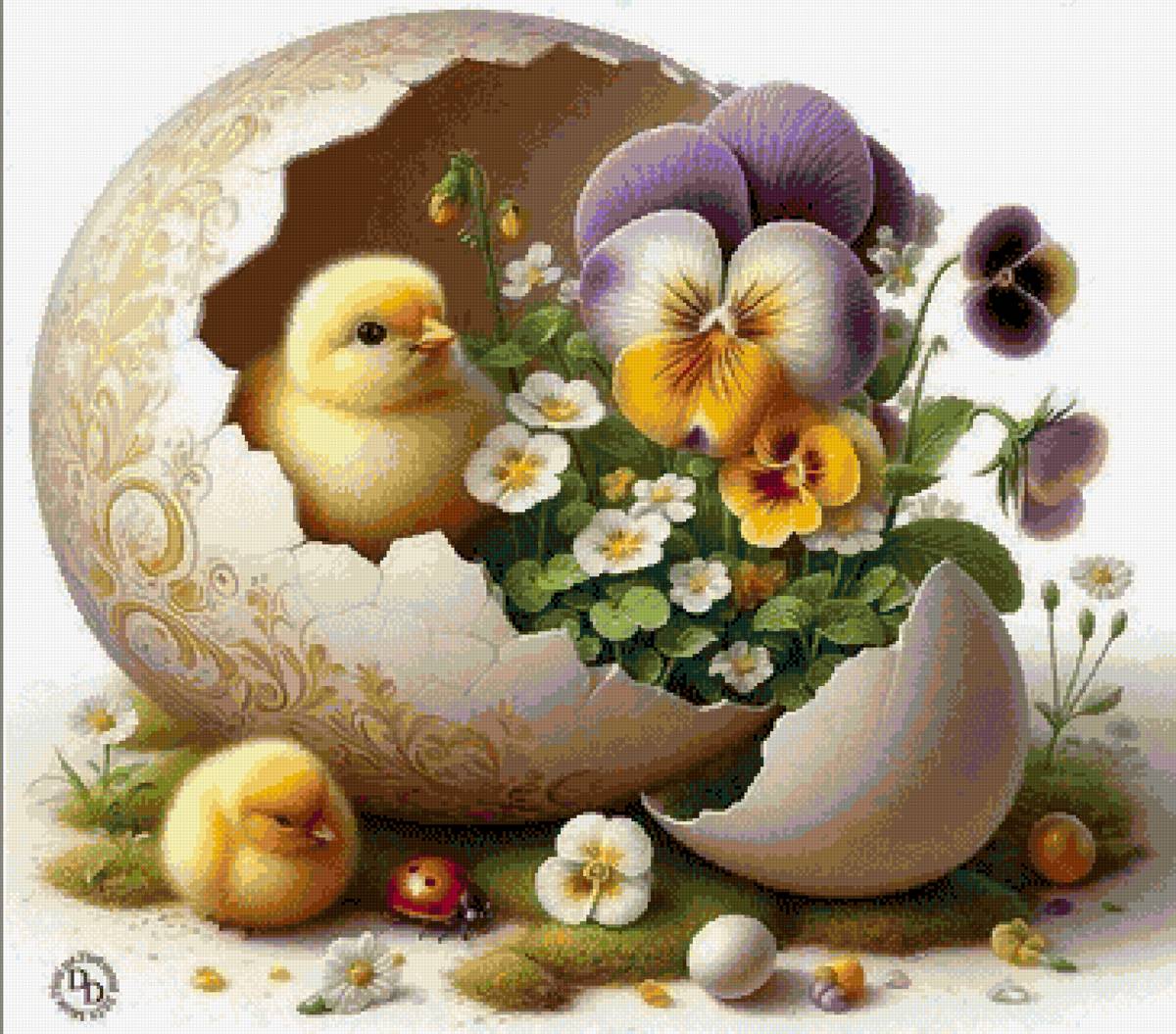 пасхальные мотивы - предпросмотр