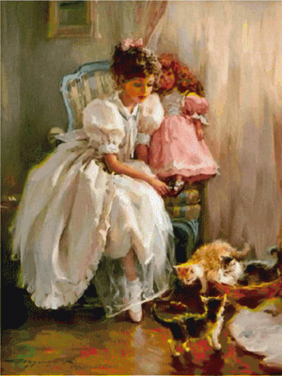 Новая кукла - кукла, девочка - предпросмотр