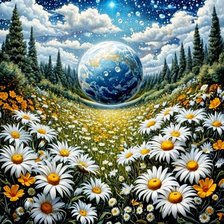 Схема вышивки «живопись»