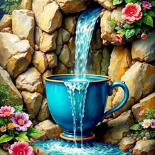 Схема вышивки «живопись»