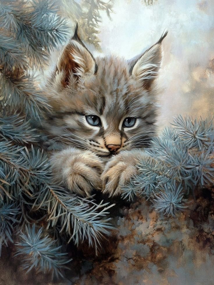 Лесная красавица - оригинал