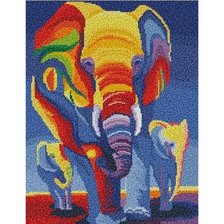 Схема вышивки «слон»