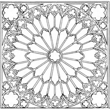 Схема вышивки «средневековый орнамент»