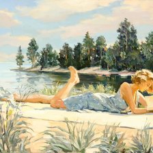 Схема вышивки «лето»