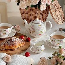 Схема вышивки «Завтраа»