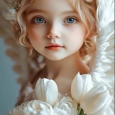 Схема вышивки «Ангел»