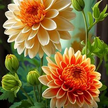 Схема вышивки «Цветы»