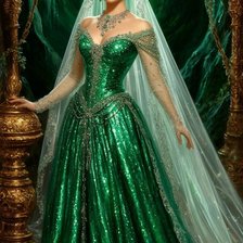 Схема вышивки «Хозяика медной горы»