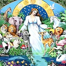 Схема вышивки «Матушка Земля»