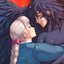 Схема вышивки «Хоул и Софи»