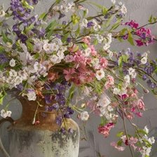 Схема вышивки «цветы»