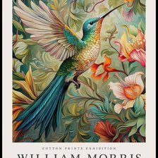 Схема вышивки «птичка»