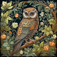 Схема вышивки «птичка»