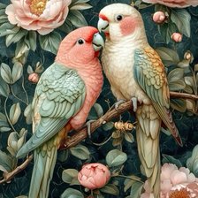 Схема вышивки «птицки»