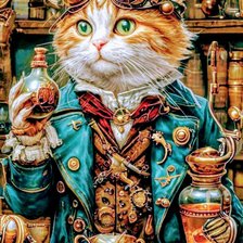 Схема вышивки «Кошки»