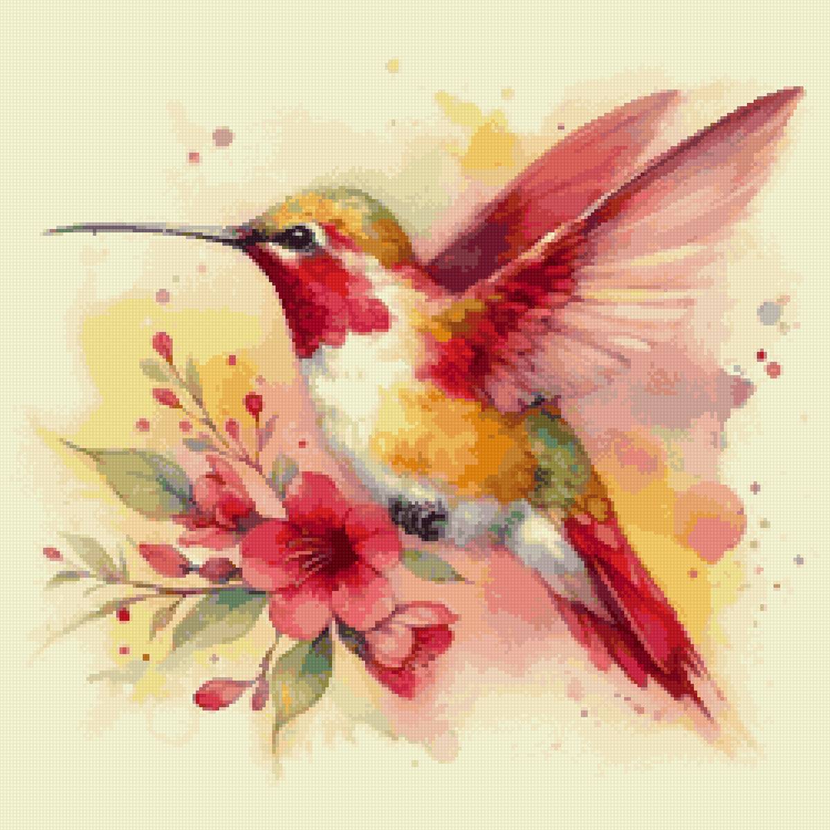 Колибри - птичка, колибри - предпросмотр