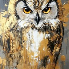 Схема вышивки «Сова»