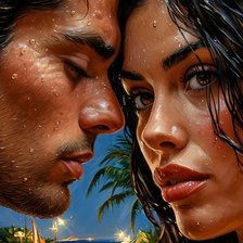 Схема вышивки «парочка»