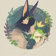 Схема вышивки «Тигнари и аранар»