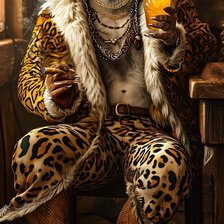 Схема вышивки «Тигр.»