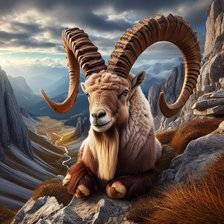 Схема вышивки «Козерог. Зодиак.»