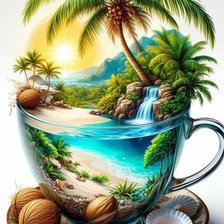 Схема вышивки «волшебная чашка желаний»