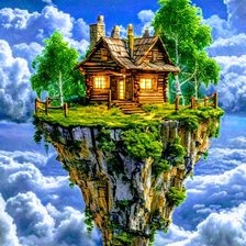 Схема вышивки «Облака»