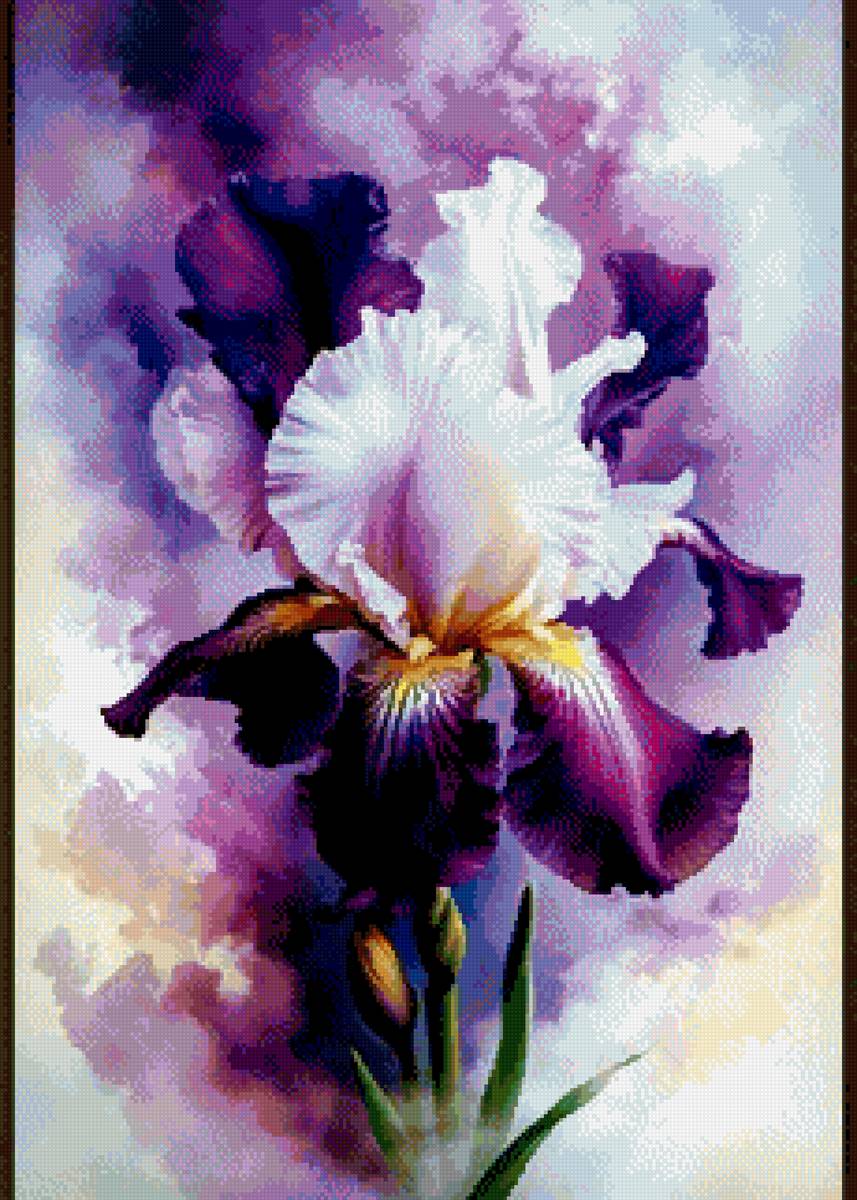 Цветы - ирисы - предпросмотр