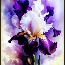 Схема вышивки «Цветы»