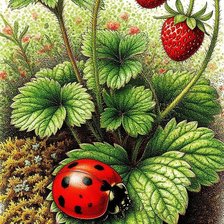 Схема вышивки «сладкая парочка»