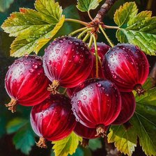 Схема вышивки «ягоды»