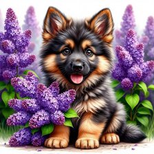 Схема вышивки «животные»