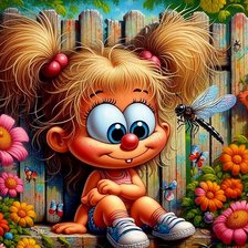 Схема вышивки «детская»