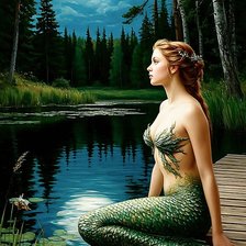 Схема вышивки «Русалии»