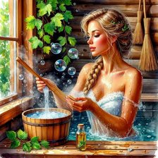 Схема вышивки «женский образ»