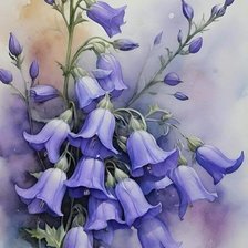 Схема вышивки «колокольный звон»