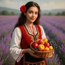 Схема вышивки «Болгарка»