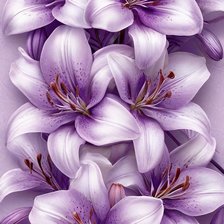 Схема вышивки «Лилии»