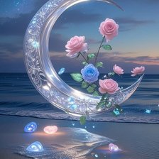 Схема вышивки «Лунный свет»