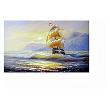 Схема вышивки «Морской пейзаж»