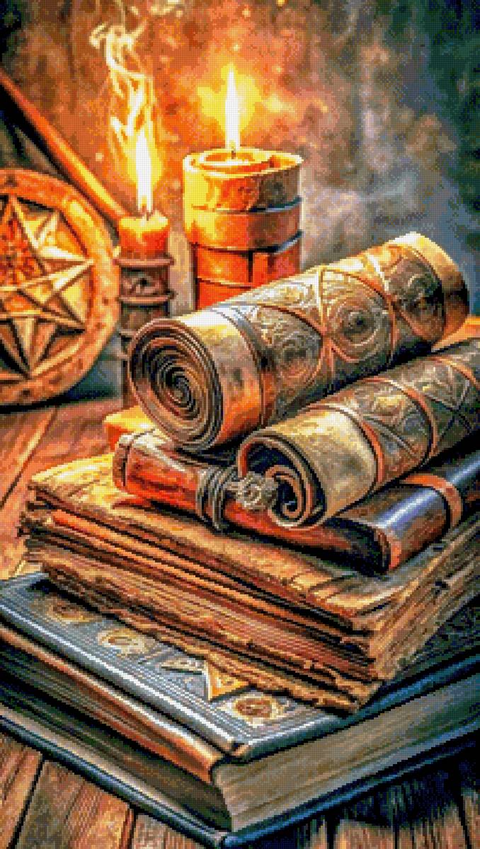 Книги - свитки - предпросмотр