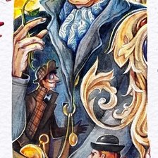 Схема вышивки «воланд»