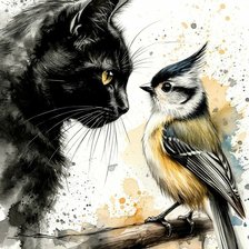 Схема вышивки «Переговорный процесс»