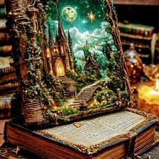 Схема вышивки «Книги»