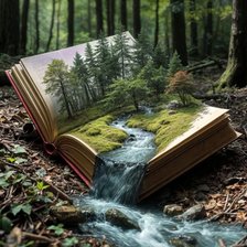 Схема вышивки «Книги»