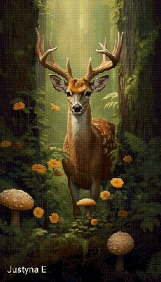 Пятнистый олень - предпросмотр