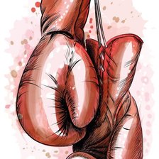 Схема вышивки «Бокс. Спорт. Мотивация»